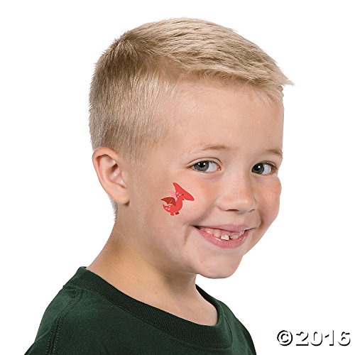 Little Dino Tattoos - 72 pc