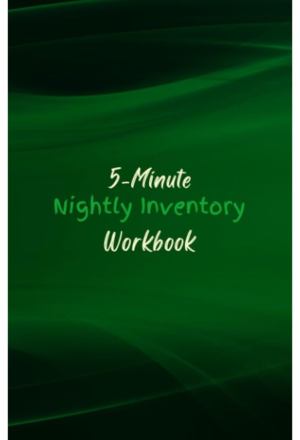 Printable 10th Step Nightly Inventory Worksheet