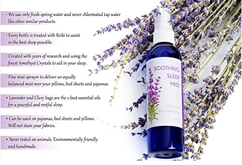 SOOTHING SLEEP MIST – LAVENDER AND VANILLA BLEND
