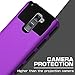 LG Stylus 2 Case,LG Stylus 2 Plus Case,LG Stylo 2 Case,LG Stylo 2 Plus Case,2in1 Hybrid Heavy Duty Case,Impact Resistant Shock-Absorption Case,Dual Layer Armor Full-Body Protective Case Purple Black