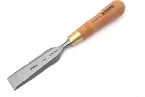 Narex Imperial Bevel Edge Chisel - 1-1/4", Beech Handle with Brass Ferule