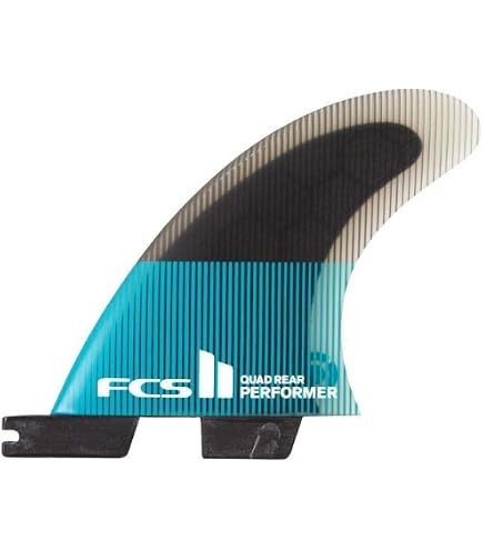 Amazon.com : FCS II Reactor PC Quad Rear Fins Charcoal/Black
