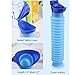 Emergency Toilet Urinal Urine Outdoor Shrinkable for Men,Women and Kids Toilet Potty Pee Bottle in Travel,Camping,Traffic jam and Queuing