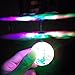 RC Toy, RC Flying Ball, RC infrared Induction Helicopter Ball Built-in Shinning LED Lighting for Kids, Teenagers Colorful Flyings for Kid's Toy (Transparent)