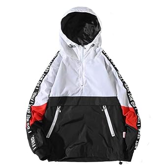 Hirolan Herren' Kapuzenpulli Patchwork Herbst Bomberjacke Winter Lange Ärmel Reißverschluss Strickjacke Oberteile Parka Outwe
