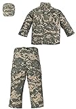 Childrens ACU Uniform (3PC Set, Size 8)
