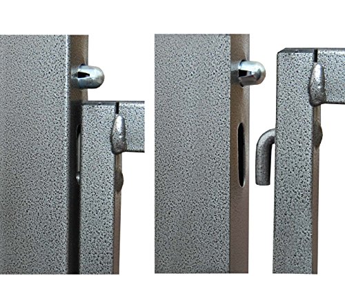 Mendler Pergola Almeria, Rundpavillon Garten Pavillon, stabiles Stahl-Gestell Ø 3m - grau – Bild 8