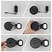LtMirror Outlet Wall Mount Holder Case for Amazon Alexa Echo Dot 2nd Generation Hanger Shelf Accesories with Short Charging Cable, Space-Saving for Your Smart Home Speakers-White