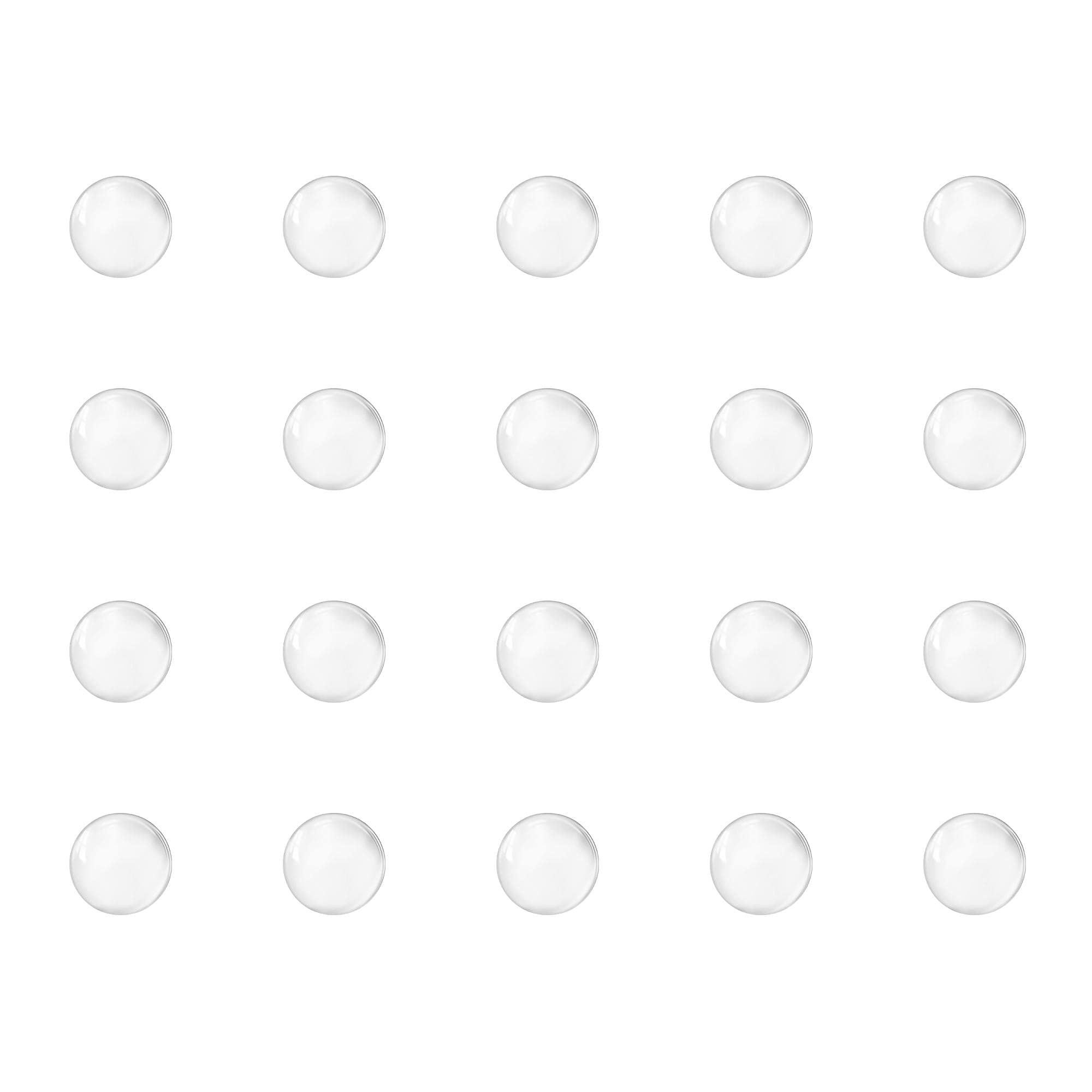 sourcing map 3mm Solid Round Clear Glass Ball Boiling Stones Soda Lime Glass Beads 500pcs