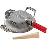 Nordic Ware Krumkake Iron, Silver