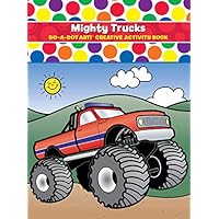 Do A Dot Art DADB375 ! Mighty Trucks Creative Activity and Coloring Book