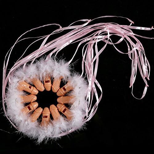 UMster 10pcs Novelty Whistle Dicky Pecker For Bachelorette Party Hen Party Supplies Girls Night Out