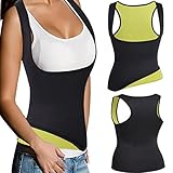 FOMANSH Neoprene Waist Trainer Corset Vest For Weight Loss Sauna Suits Tummy Control Shapewear Hot Sweat Slimming Vest Shaper