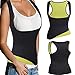 FOMANSH Neoprene Waist Trainer Corset Vest for Weight Loss Sauna Suits Tummy Control Shapewear Hot Sweat Slimming Vest Shaper(Medium,Black) …