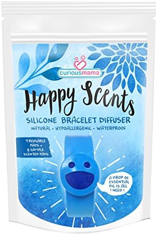 Premium Quality Essential Oils Diffuser Bracelet For Kids By Happy Scents –Aromatherapy &amp; Mosquito Repellent Bracelet – Durable &amp; Thick Felt W/ 3 Different Aromas –Bonus Removal Tool
