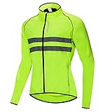 WOSAWE Men's High Visibility Cycling Wind Jacket