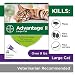 Flea Prevention Cats, Over 9 lbs, 4 Doses, Advantage II