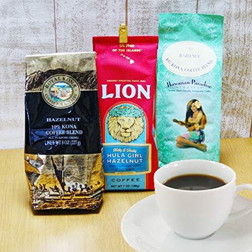 Amazon バレンタイン 誕生日プレゼント 飲み比べセット ヘーゼルナッツ コーヒー ギフト ハワイアン コア コーヒー豆 通販