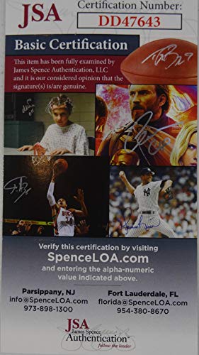 2 Autographed+Display+Certified+Authentic+Dd47643