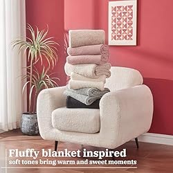 Ailemei Direct Knit Throw Blanket for Bed, Soft