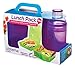 Sistema Lunch Collection Lunch Box and Bottle Pack, Color Received May Vary