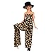 Evening Wedding Party Leopard Clothes Wears Dress Outfit Set for Barbie Doll