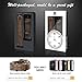 top4cus Genuine Leather Band iwatch Strap Compatible with Apple Watch Series 6, SE, 5, 4, 3/2/1 and Sport Edition, Stainless Steel Clasp (42mm, Retro Coffee Brown)