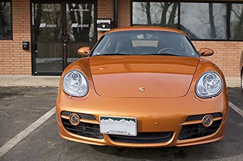 GMG Motorsports Porsche NO Holes License Plate Bracket 911 (991), Cayman (981) & Boxster (981/718) (Does NOT fit Older Models and Vehicles with sensors)