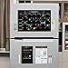 Magnetic Chalkboard Calendar for Fridge - [11