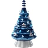 Kurt Adler 7.5-inch Ceramic Coastal Christmas Tree