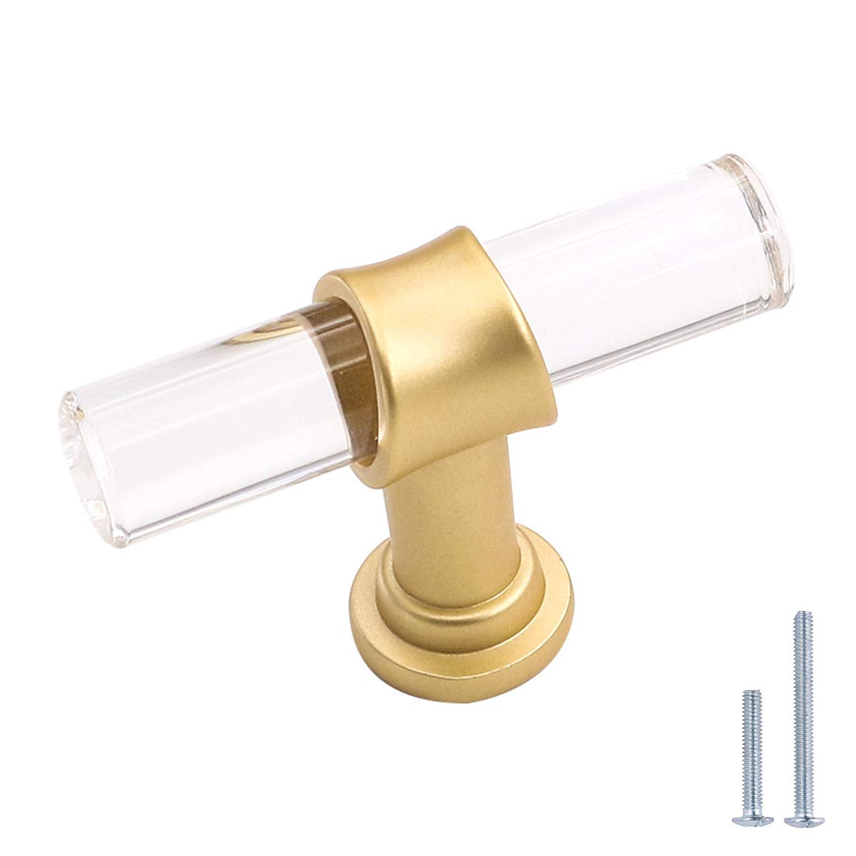Peaha 25 Pack Kitchen Cabinet Knobs Acrylic Drawer