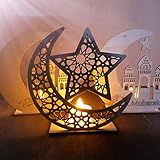 recite Home Decoration Moon Islam Muslim Wooden Plaque Hanging Pendant Ornaments