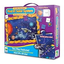The Learning Journey Puzzle Doubles Find It! Solar System Floor Puzzle
