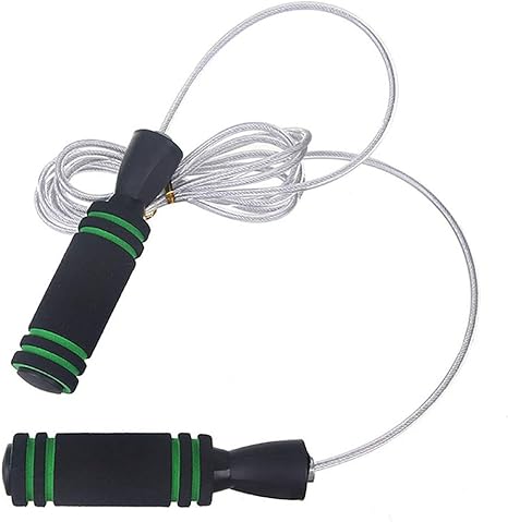 Amazon Co Jp なわとび 泡がキックボクシングジャンプホームジム運動トレーニングを訓練ロープ武道をスキップ埋め 縄跳び Color Green Size 3m ホーム キッチン