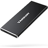 Vansuny 1TB Portable External SSD, USB 3.1 Gen2 540MB/s High-Speed Data Transfer, Metal USB C Mini Portable External Solid St