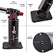 Zenware Refillable Butane Professional Culinary Torch Lighter for Cooking Welding Brazing Soldering - Black