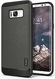 Galaxy S8 Case, Ringke [Flex S Series] Elite Coated Textured Modern Leather-Style Streamlined Anti-Fingerprint Advanced Shockproof Sophisticated Rustic Case for Samsung Galaxy S8 - Gray