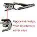 Jaylinna Upgraded Universal HD 18x Telephoto Telescope Sets Clip-on Camera Lens Kits with Tripod for Smartphones(Black)