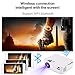 Video Projector, ANCROWN 2019 Upgraded Android System 4500 Lumens Full HD 1080P Home Theater Projector, 70,000 Hours LED Service Life, Bluetooth WiFi Mini Projector for Smartphone, PC, TV Box, etthumb 2