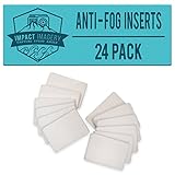 Impact Imagery - Anti Fog Inserts - 24 Pack of Reusable Moisture Absorbing Strips - Humidity Removing Defogger for Underwater Housings - Gopro Hero - SJ4000 SJ5000 - Sony Action Cam