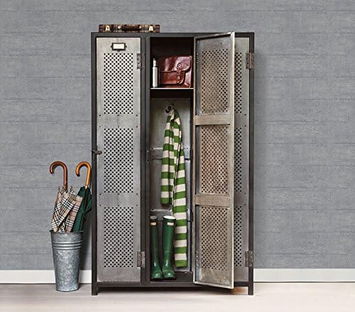 Galerie G56218 Steampunk Wallpaper, Silver/Dark Grey, Full roll (10M x 53 cm), Concrete - Image 3