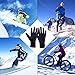 Anqier Running Gloves,Lightweight Touchscreen Cycling Windproof Gloves Women Men Climbing Driving Sports Compression Liner Gloves for Winter Early Spring Or Fall