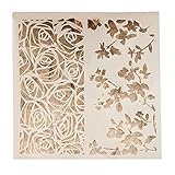 RoseSummer Flower Petal Cutting Dies Stencils for DIY Scrapbooking Album Paper Card Craft