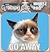 Ata-Boy Grumpy Cat Go Away Mouse Pad