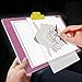 Light Pad - Tracing Light - Light Table - Tracing Pad - LED Light Pad - Tracing Board – Art Supplies - Arts and Crafts for Girls Boys Kids - Gift Set - Tracing Light Box (Light Pink)
