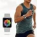 UPOLS Compatible with Apple Watch Band 38mm 42mm 40mm 44mm Sport Band, Silicone Sport