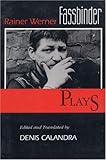 Fassbinder: Plays (PAJ Books)