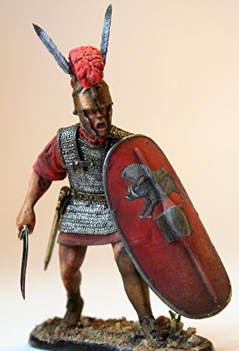 Tin Toy Soldier, art, Roman Triarii â„– 1, Legionary, Spearmen, Scipio Africanus, Punic Wars, 54 mm