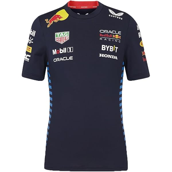 Amazon.com: Castore Red Bull Racing F1 Large Front Logo T