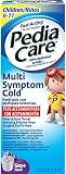 Pedia Care Multi Symptom Cold Relief Plus Acetaminophen, Grape, 4 Fluid Ounce